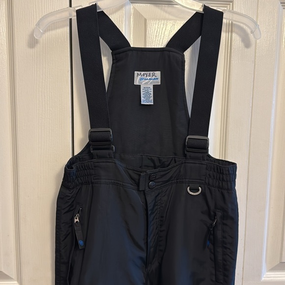 Slalom Black Ski Snowboard Snow Bib Overalls - Picture 9 of 15